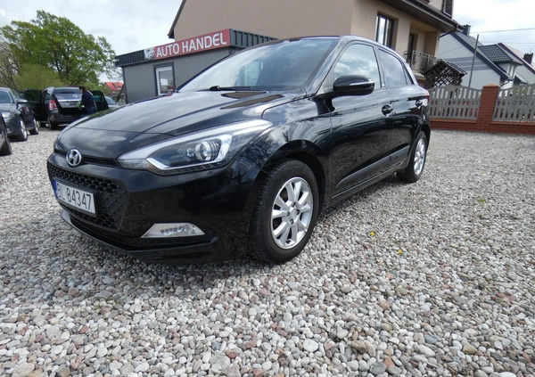 Hyundai i20 cena 34900 przebieg: 169999, rok produkcji 2016 z Brwinów małe 106